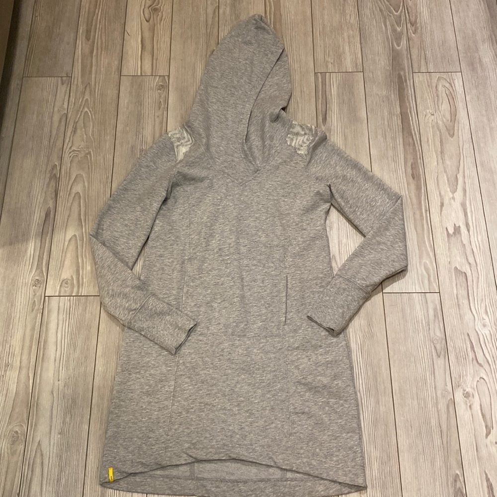Lole Gali Hooded Fleece Sweatshirt Tunic size M